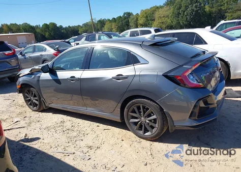 2021 Honda Civic Ex z USA, uszkodzony, nr VIN SHHFK7H6XMU206437